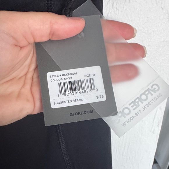 G/FORE Onyx Black t shirt - Picture 2 of 3